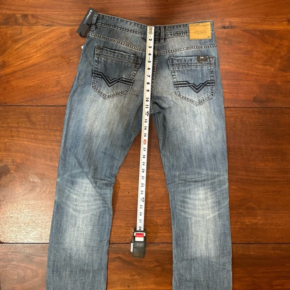 Men's Skyler Buffalo Blu Slim Straight Authentic Denim 32x32 - Picture 9 of 12